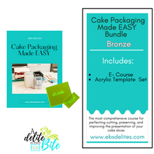 Load image into Gallery viewer, Cake Packaging Made EASY Course Options