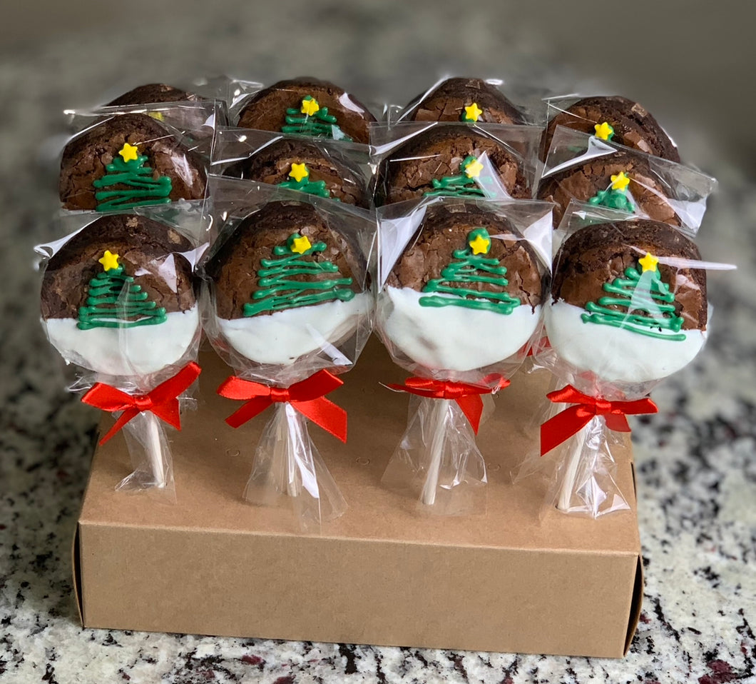 Christmas - Brownie Pops 3 pack